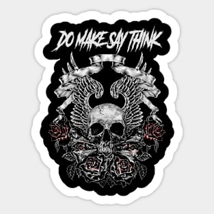 DO MAKE SAY THINK MERCH VTG Sticker